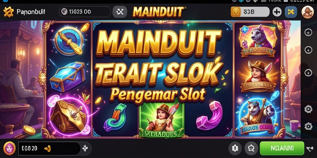 Tampilan gameplay slot yang menarik dan penuh warna.